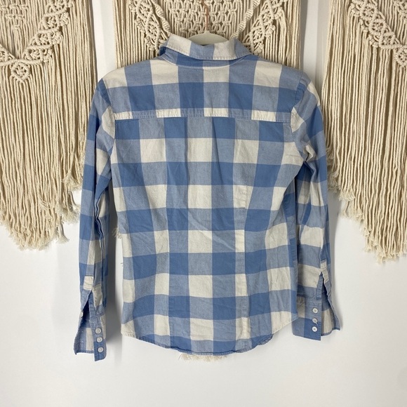 Norma Kamali Long Sleeve Button Up Top XS Collared - Picture 3 of 5